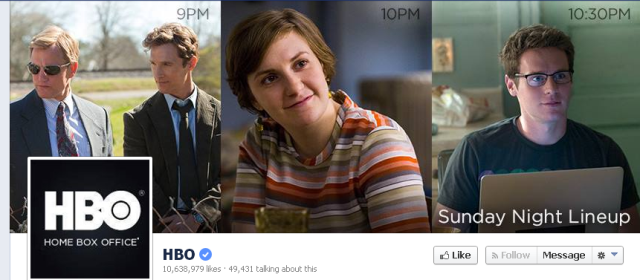 Facebook Content Strategy and Page Review: HBO