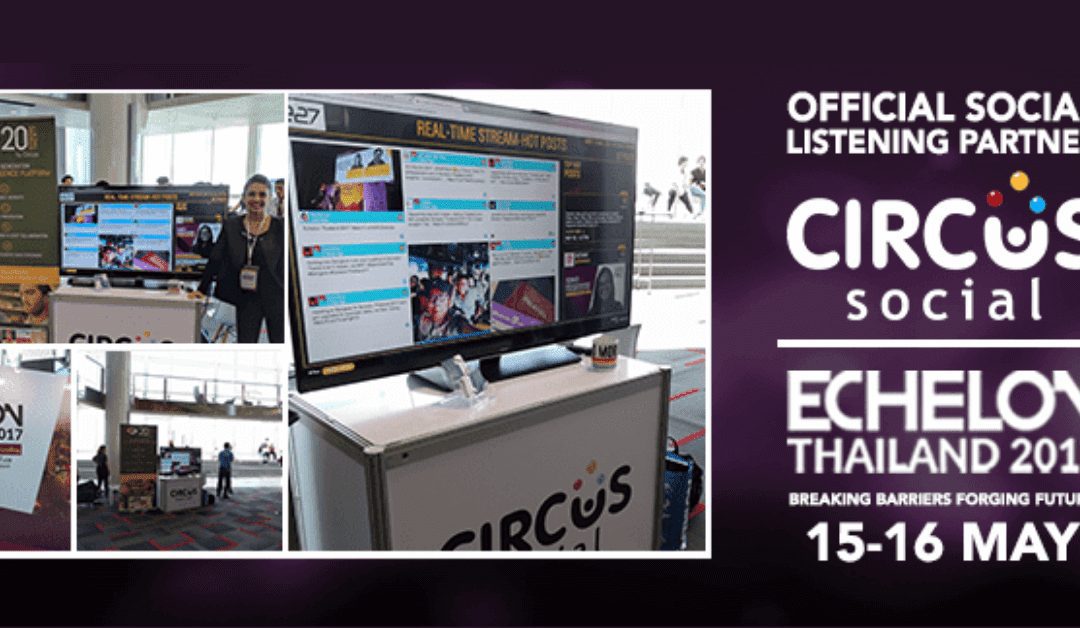 Real-time event tracking with Circus Social – Echelon Thailand 2017