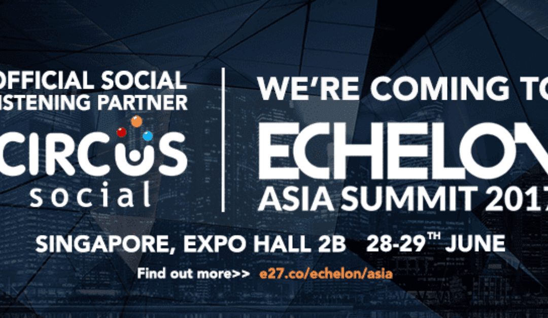 We’re coming to Echelon Asia Summit 2017!