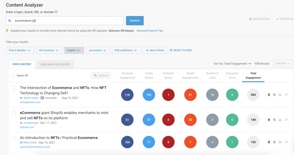 twitter marketing tools - buzzsumo